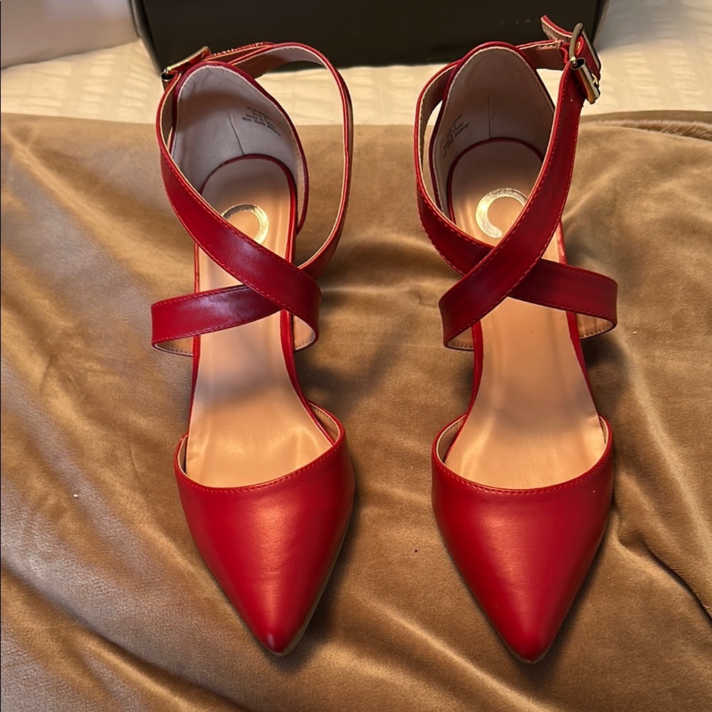 Elegant Red Women's Shoes